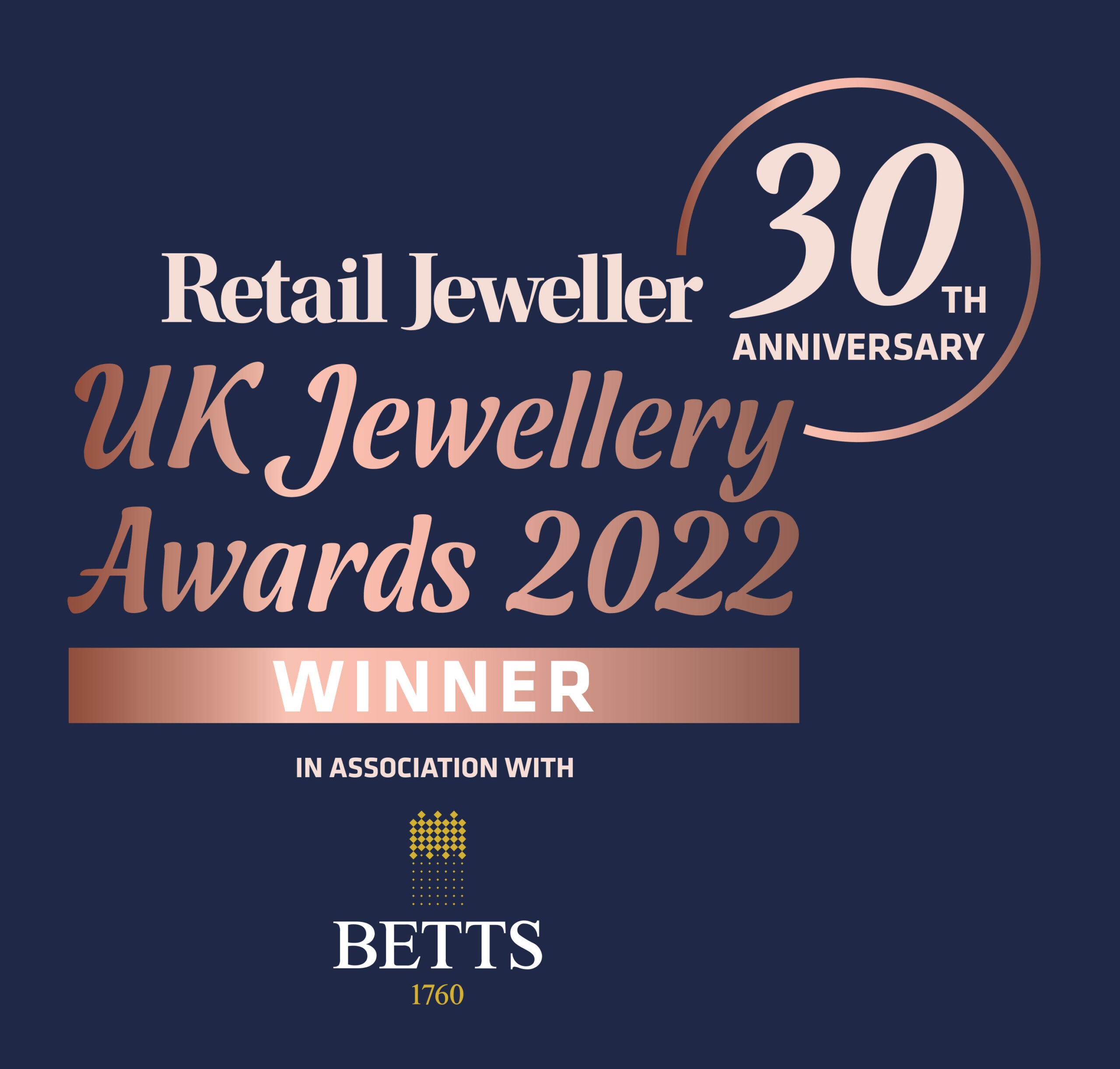 Bradleys Jewellers Winner of UK Jewellery Awards 2022