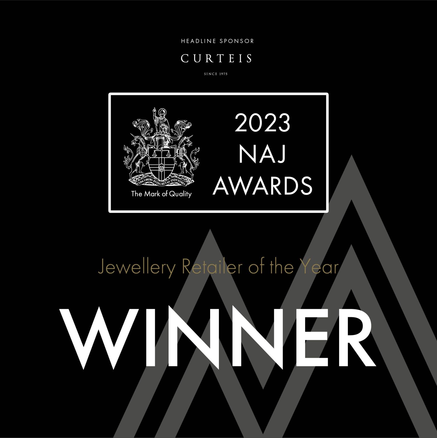 Bradleys Jewellers York are winners of the NAJ Jewellery Retailer of the Year Award 2023
